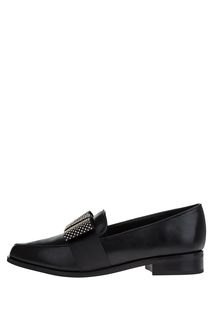 Черные лоферы с бантом Aldo