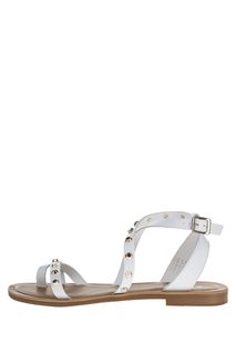 Кожаные сандалии с металлическим декором Aldo