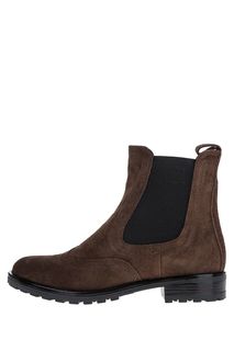 Замшевые полусапоги челси коричневого цвета Rabbit Loafers