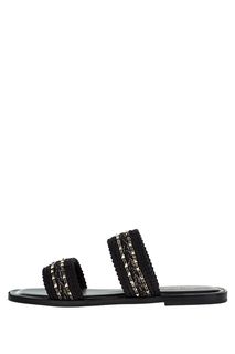 Шлепанцы с металлическим декором Aldo