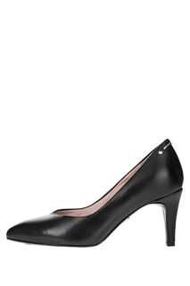 Черные кожаные туфли Heart & Sole Tamaris