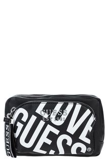 Поясная сумка с логотипом бренда Guess