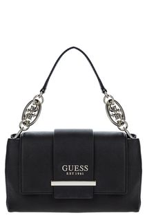 Черная сумка со съемным плечевым ремнем Guess
