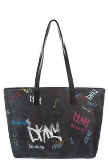 Вместительная сумка с длинными ручками Dkny