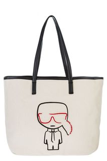 Текстильная сумка в форме трапеции Karl Lagerfeld