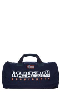 Синяя сумка с логотипом бренда Napapijri