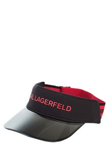 Бейболка с полупрозрачным козырьком Karl Lagerfeld