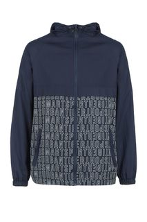 Темно-синяя ветровка с капюшоном Urban Tiger