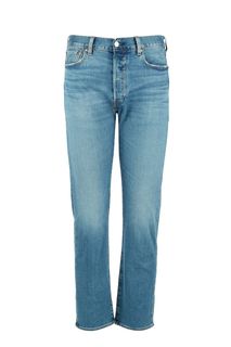 Прямые синие джинсы со стандартной посадкой 501® Original Levis®