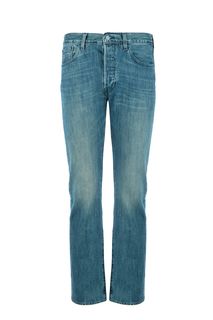 Прямые синие джинсы со стандартной посадкой 501® Original Levis®
