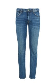 Синие джинсы с заломами Stanley Pepe Jeans