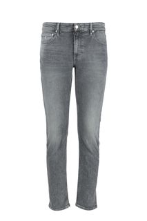 Зауженные серые джинсы с низкой посадкой CKJ 026 Calvin Klein Jeans