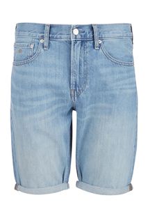 Синие джинсовые шорты с пятью карманами Calvin Klein Jeans