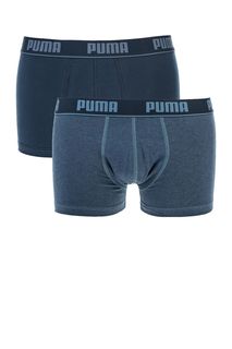Комплект из двух трусов-боксеров синего цвета Puma