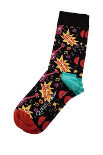 Разноцветные хлопковые носки Queen х Happy Socks
