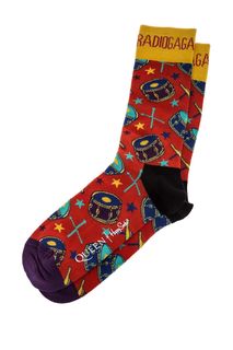 Разноцветные хлопковые носки Queen х Happy Socks