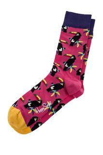 Высокие хлопковые носки Happy Socks