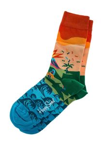 Разноцветные хлопковые носки Happy Socks