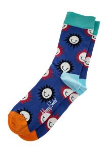 Высокие хлопковые носки Happy Socks