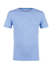 Хлопковая футболка с карманом Tom Tailor