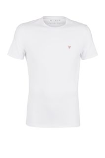 Однотонная хлопковая футболка Guess