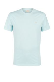 Однотонная хлопковая футболка с круглым вырезом Levis®