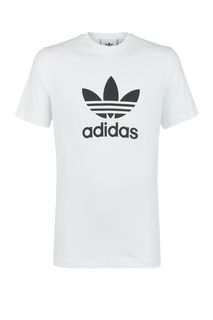 Хлопковая футболка с круглым вырезом Adidas Originals