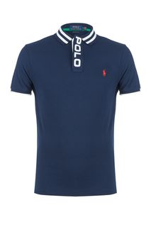 Хлопковая футболка поло с короткими рукавами Polo Ralph Lauren