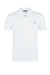 Хлопковая футболка поло с короткими рукавами Napapijri