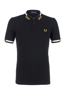 Хлопковая футболка поло с короткими рукавами Fred Perry