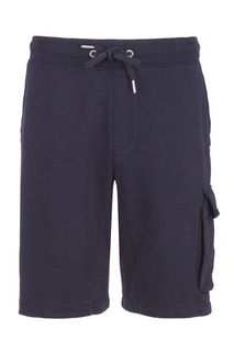 Трикотажные шорты карго синего цвета Calvin Klein Jeans