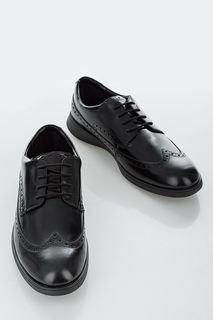 Черные туфли из гладкой кожи Clarks