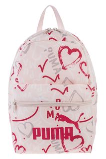 Текстильный рюкзак розового цвета Puma