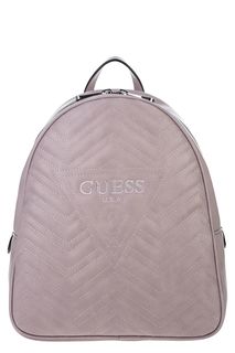 Стеганый рюкзак розового цвета Guess