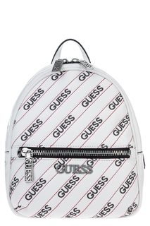 Рюкзак белого цвета с вышивкой Guess