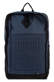 Текстильный синий рюкзак с двумя отделами Puma