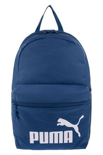 Синий рюкзак с логотипом бренда Puma