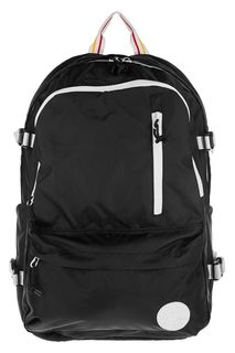 Вместительный текстильный рюкзак черного цвета Converse