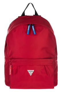 Текстильный рюкзак красного цвета Guess
