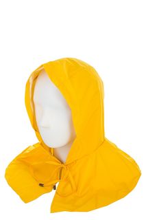 Шапка-капюшон желтого цвета на завязках UNU Clothing