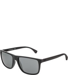 Солнцезащитные очки в пластиковой оправе Emporio Armani