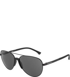 Солнцезащитные очки в металлической оправе Emporio Armani