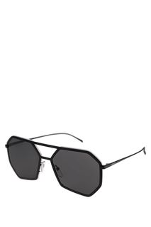 Солнцезащитные очки с контрастной отделкой Prada