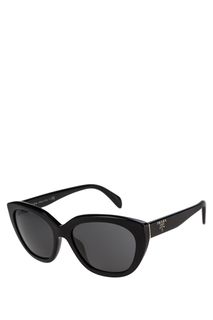 Солнцезащитные очки в оправе черного цвета Prada