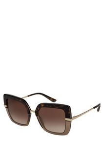 Солнцезащитные очки с коричневыми градиентными линзами Dolce & Gabbana