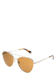 Солнцезащитные очки в металлической оправе Moschino Love