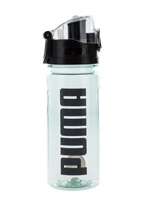 Зеленая бутылка для воды с логотипом бренда Puma