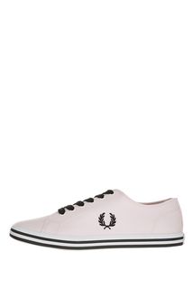 Текстильные кеды розового цвета Fred Perry