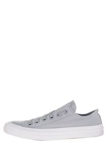 Текстильные кеды с серебристым принтом Converse