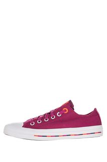 Текстильные кеды с декоративной вышивкой Converse